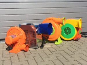 Blowers voor opblaasbare objecten